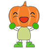 南瓜 - キャラクター｜人物｜フリーイラスト