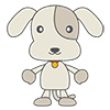 犬 - キャラクター｜人物｜フリーイラスト