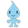 水滴 - キャラクター｜人物｜フリーイラスト