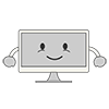 Monitor-Character | Person | Free Illustration