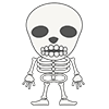 Skeleton-Character | Person | Free Illustration