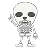 Skeleton-Character | Person | Free Illustration