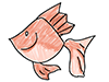 金魚 | キンギョ - キャラクター｜人物｜フリーイラスト