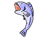サバ | 魚 - キャラクター｜人物｜フリーイラスト