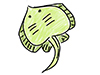 エイ | 魚 - キャラクター｜人物｜フリーイラスト