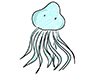 クラゲ | 海月 - キャラクター｜人物｜フリーイラスト
