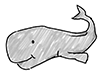 鯨 | クジラ - キャラクター｜人物｜フリーイラスト