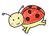 てんとう虫 | テントウムシ - キャラクター｜人物｜フリーイラスト