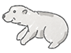 ホッキョクグマ | 熊 | 動物 - キャラクター｜人物｜フリーイラスト