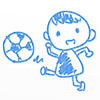 サッカー/少年/スポーツ - キャラクター｜人物｜フリーイラスト