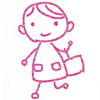 買い物/お母さん/エプロン - キャラクター｜人物｜フリーイラスト