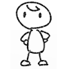 ひと/ピクトグラム - キャラクター｜人物｜フリーイラスト
