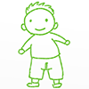 少年/男の子/ボーイ - キャラクター｜人物｜フリーイラスト