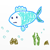 魚/さかな/フィッシュ - キャラクター｜人物｜フリーイラスト