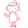 女子/子供 - キャラクター｜人物｜フリーイラスト