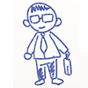 お父さん/ビジネスマン/働く - キャラクター｜人物｜フリーイラスト