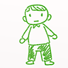 中年/人/父親 - キャラクター｜人物｜フリーイラスト