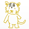 虎/トラ/アニマル - キャラクター｜人物｜フリーイラスト