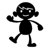 Hello / Oss-Character | Person | Free Illustration