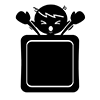 Good morning / I'm here-Character | Person | Free illustration