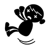 Fall / Dote / What's that-Character ｜ Person ｜ Free illustration