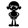 Sorry / Sorry-Character ｜ Person ｜ Free Illustration