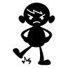 Che / What / Sneaking --Character ｜ Person ｜ Free Illustration