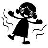 Turn your eyes ~ / Crushing --Character ｜ Person ｜ Free illustration