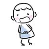 I want to get hungry / Wahahaha / Funny --Character ｜ Person ｜ Free illustration