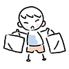 Shopping / Bargain Sale-Characters | People | Free Illustrations