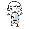 Zombie / I'm freaking out ~ --Character ｜ Person ｜ Free illustration