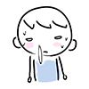 I have a cold / Nose slurping --Character ｜ Person ｜ Free illustration