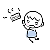 Give me money ~ / Payday --Character ｜ Person ｜ Free illustration