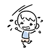 Run away / No good ~ --Character ｜ Person ｜ Free illustration