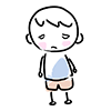 I'm not motivated / I don't like it --Character ｜ Person ｜ Free illustration