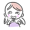 Nihihihi / Thinking about bad things-Character | Person | Free illustration