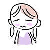 I'm not feeling well / I'm sleepy --Character ｜ Person ｜ Free illustration