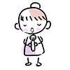 Let's go to karaoke? / Singing --Character ｜ Person ｜ Free Illustration